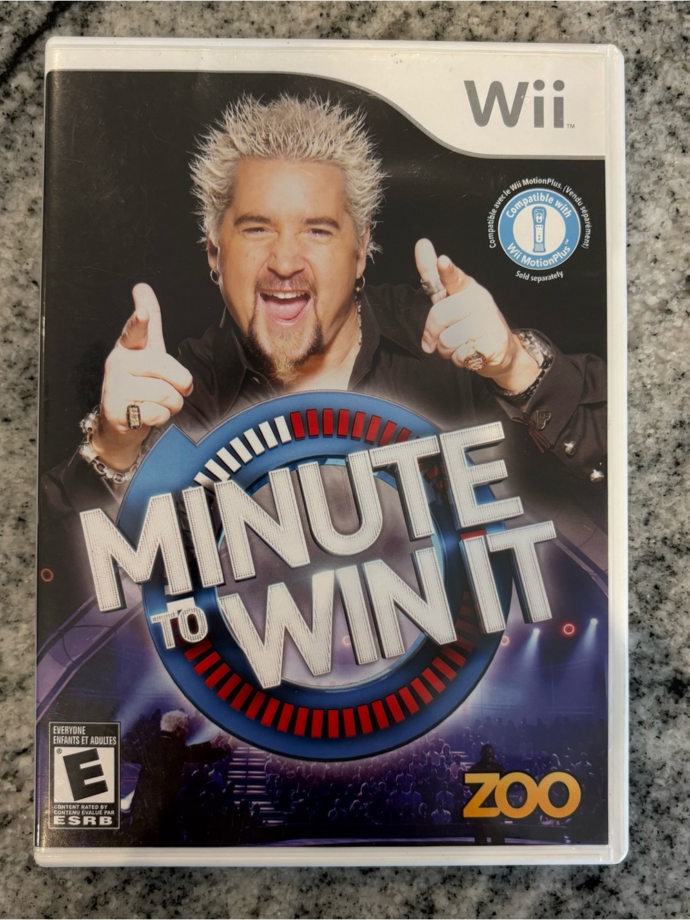 Minute to Win It Nintendo Wii CIB Tested
